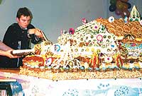 Самый большой вегетарианский торт 1999 года Самый большой вегетарианский торт 1999 года