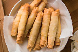 Трубочки с творогом (рецепт) Трубочки с творогом (рецепт)