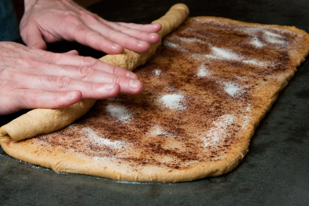 Булочки с корицей без дрожжей Булочки с корицей без дрожжей