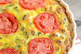 Пирог с цукини и сыром Пирог с цукини и сыром