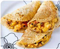Блины с картофельной начинкой Блины с картофельной начинкой